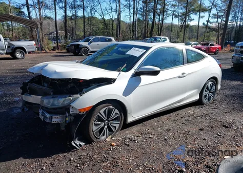 2018 Honda Civic Ex-L z USA, uszkodzony, nr VIN 2HGFC3B70JH352426